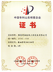 中国专利山东明星企业